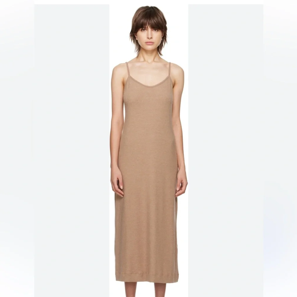 LESET brown lauren Midi brown dress size Xs - Picture 1 of 11